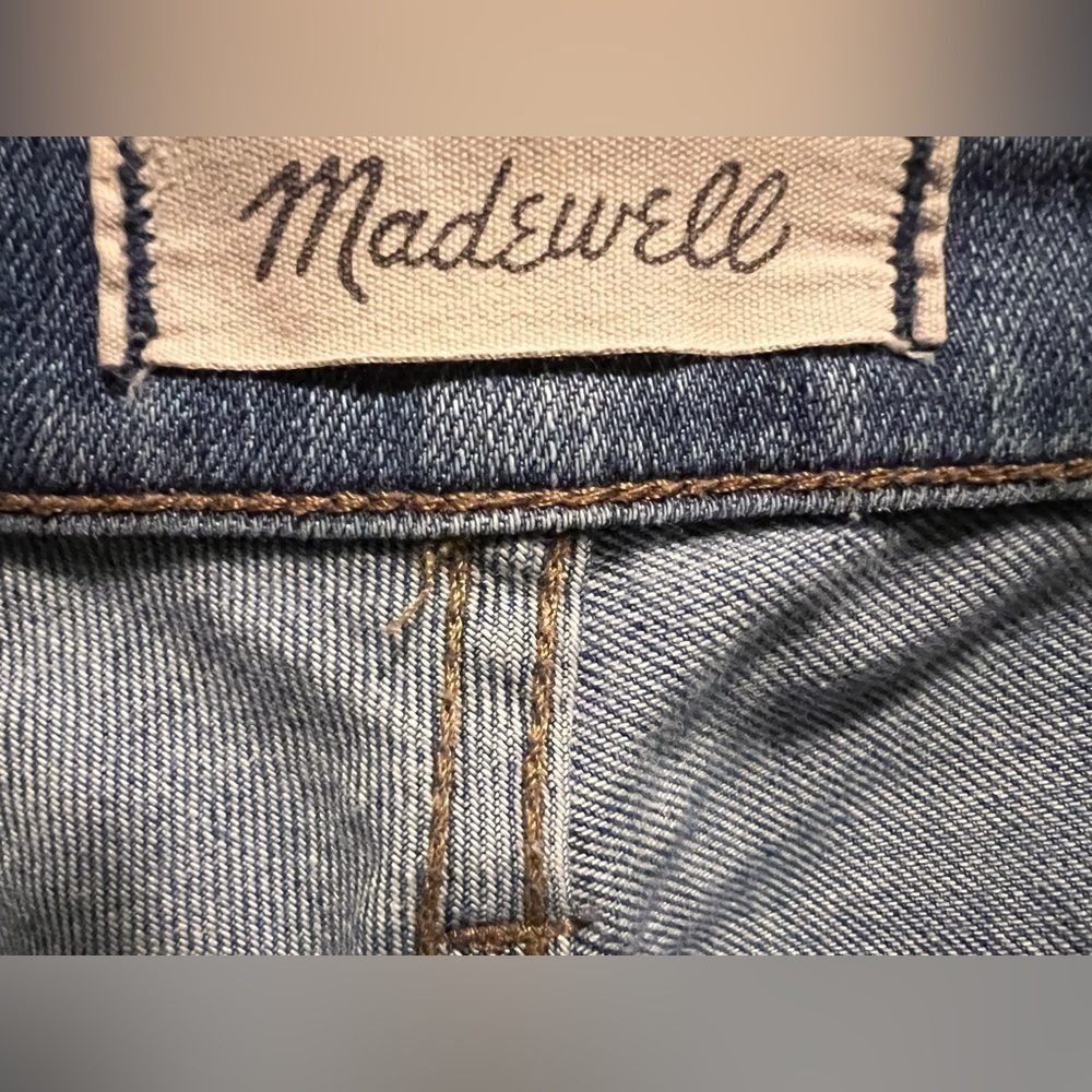 Madewell, 10 inch high-rise skinny jeans Sz 28 - Picture 5 of 6